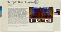 Desktop Screenshot of bnaihayim.com